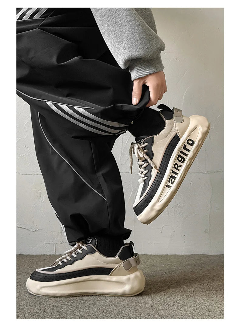 Men Casual Sneakers Fashion High Quality Non-slip Outdoor Casual Shoes Man 2025 Spring Autumn Comfortable New Sport Casual Shoes