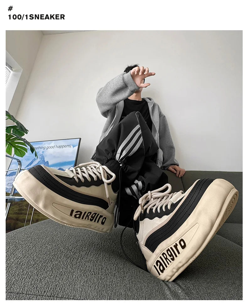 Men Casual Sneakers Fashion High Quality Non-slip Outdoor Casual Shoes Man 2025 Spring Autumn Comfortable New Sport Casual Shoes