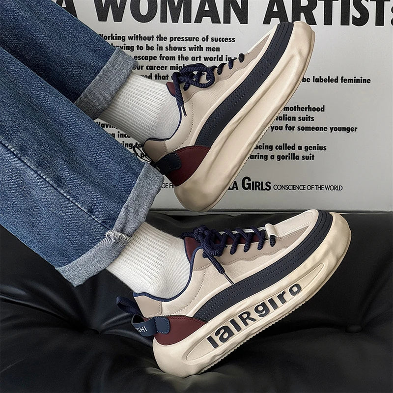 Men Casual Sneakers Fashion High Quality Non-slip Outdoor Casual Shoes Man 2025 Spring Autumn Comfortable New Sport Casual Shoes