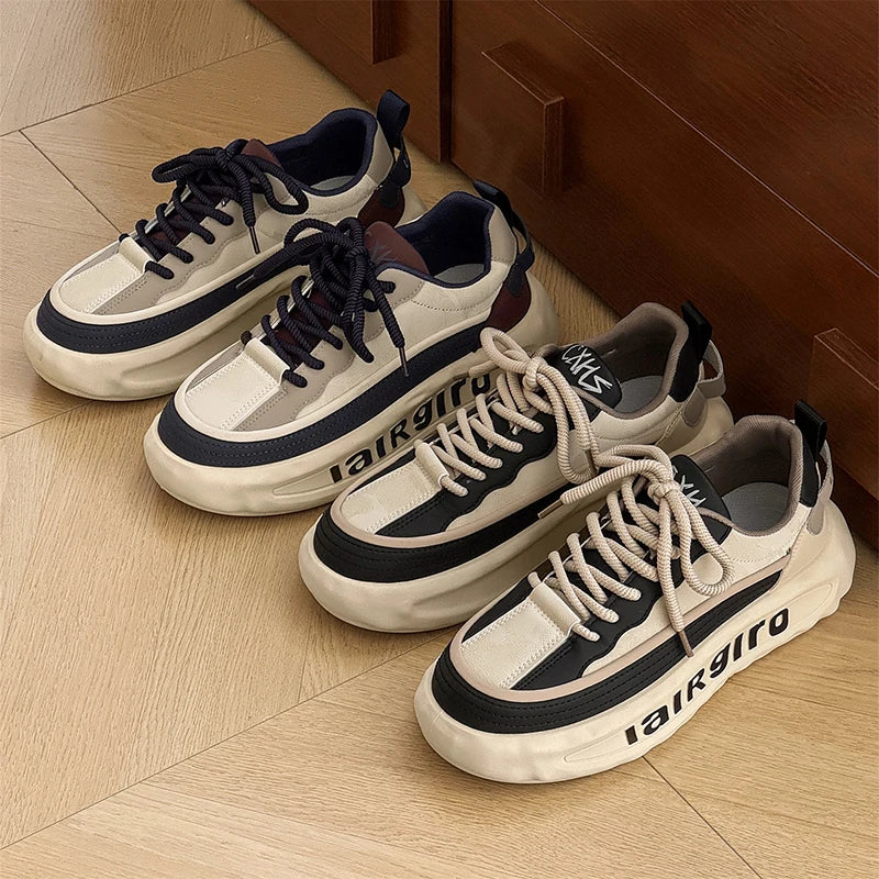 Men Casual Sneakers Fashion High Quality Non-slip Outdoor Casual Shoes Man 2025 Spring Autumn Comfortable New Sport Casual Shoes