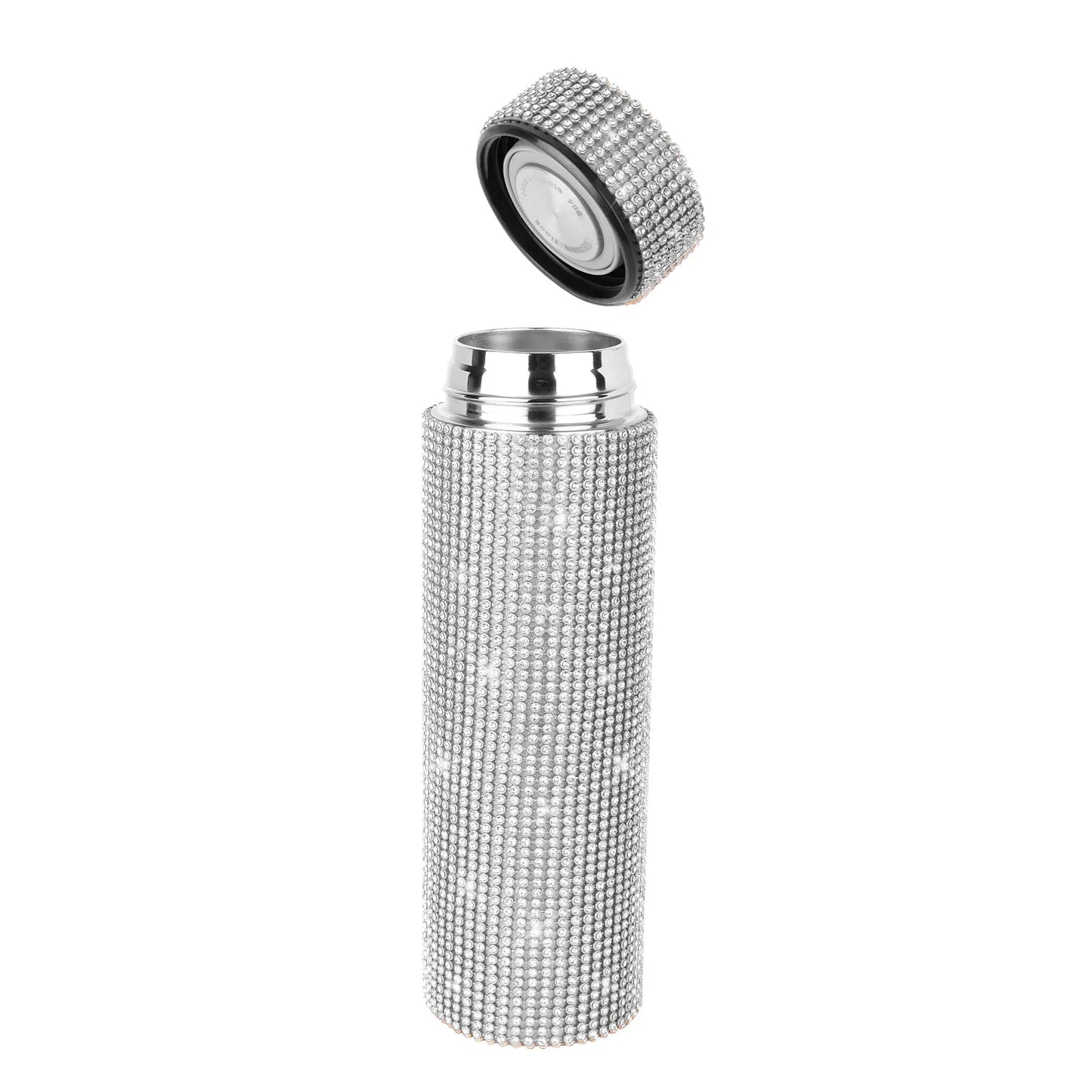 500ml Stainless Steel Thermos Bottles Vacuum Flasks Bling Diamond Drink Water Bottle Insulated Cup Travel for Girls Gift