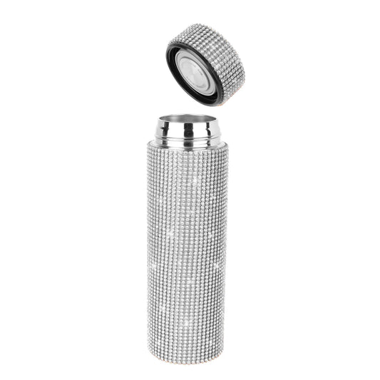 500ml Stainless Steel Thermos Bottles Vacuum Flasks Bling Diamond Drink Water Bottle Insulated Cup Travel for Girls Gift