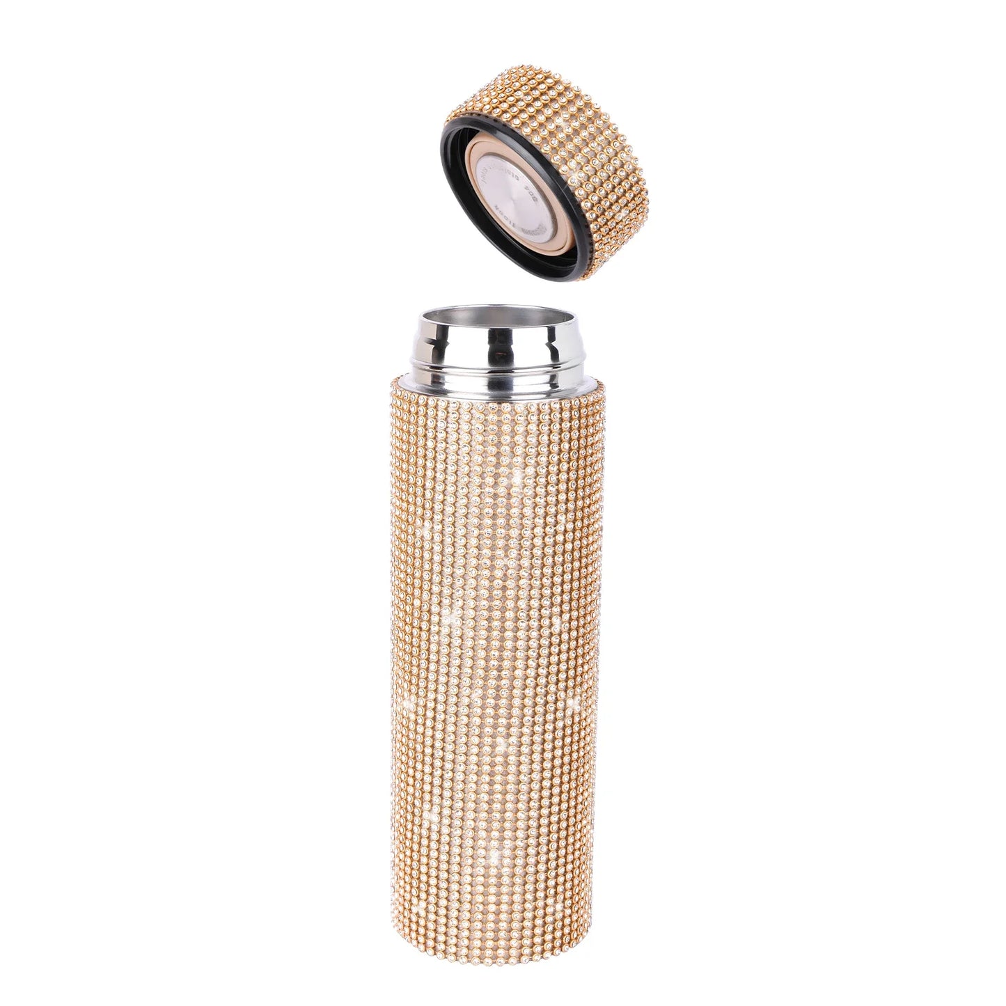 500ml Stainless Steel Thermos Bottles Vacuum Flasks Bling Diamond Drink Water Bottle Insulated Cup Travel for Girls Gift